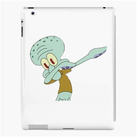 Squidward Dabbing Meme IPad Case Skin By Strangewallows Redbubble