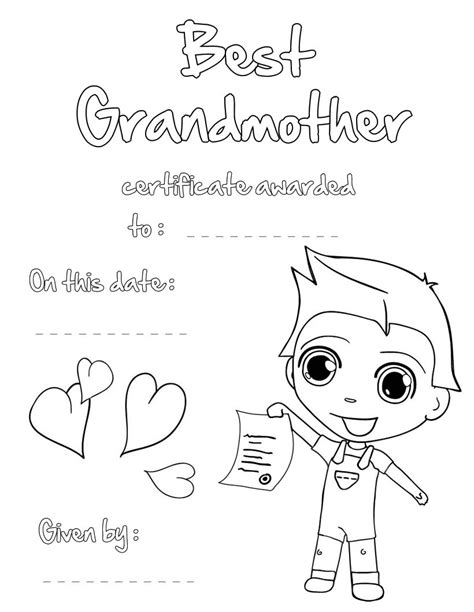 Mother S Day Printable For Grandma