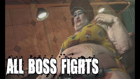 Dead Rising 3 All Psychopaths And Boss Fights Xbox One Gameplay Youtube