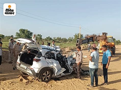 Rajasthan Friends Road Accident Youths Killed As Truck And Car