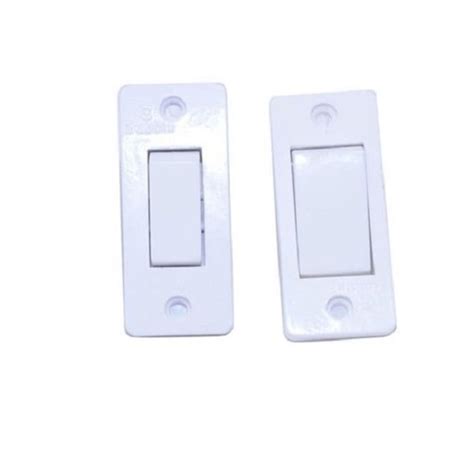 Golden White Plastic Volt Inches Modular Switches For