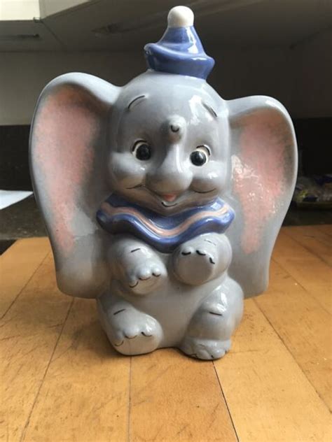 Vintage Walt Disney Productions Porcelain Dumbo Figurine Ebay