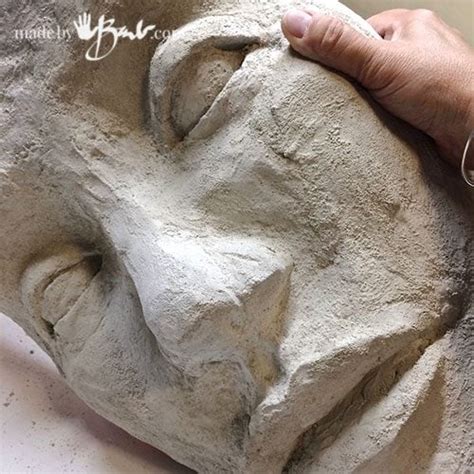 Diy Concrete Face Garden Sculpture Mold Made By Barb Easy Mold