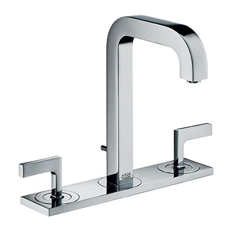 Hansgrohe Axor® Citterio Widespread Lever Handle Faucet Set W Base Plate Free Shipping