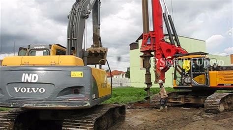 Deep Foundation Drilling Construction Excavator And Drilling Rig