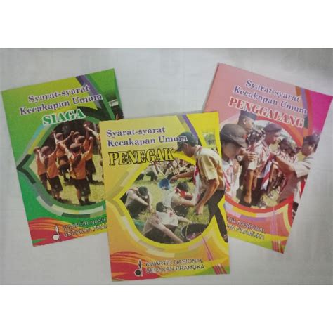 Jual Buku Sku Pramuka Siaga Penggalang Penegak Pc Shopee Indonesia