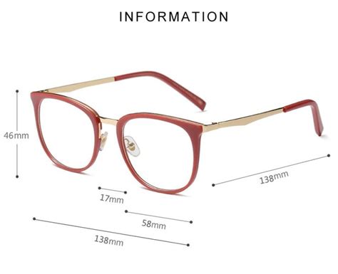 45651 Cat Eye Glasses Frames Plastic Titanium Women Trending Rivet