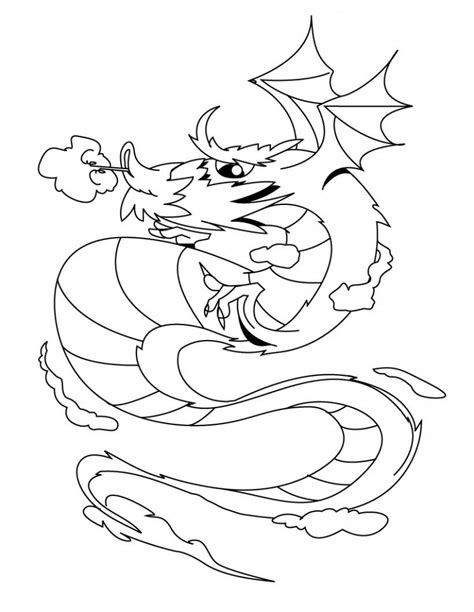 Free Printable Chinese Dragon Coloring Pages For Kids