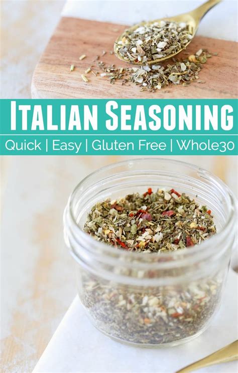 Homemade Italian Seasoning Is An Easy Recipe To Mix Up For Chicken