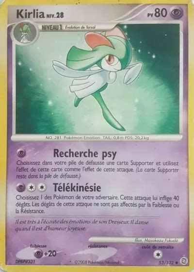 SW 053 132 Kirlia PkmCards Fr