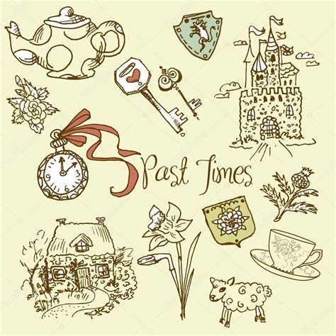 Past Times — Stock Vector © AlisaFoytik #35405939