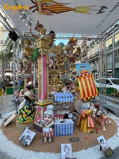 Falla Infantil Plaza De La Reina 2023 De Ceballos Y Sanabria Cendra