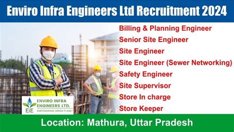 Enviro Infra Engineers Ltd Recruitment 2024 Hiring For Multiple