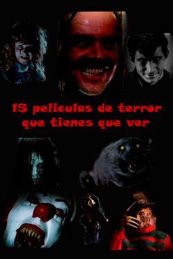 Book Creator 15 Peliculas De Terror Que Tienes Que Ver