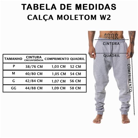 Topo 82 imagem tabela de medidas calça moletom br thptnganamst edu vn