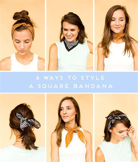 Diy Ways To Style A Bandana For Summer Paper And Stitch