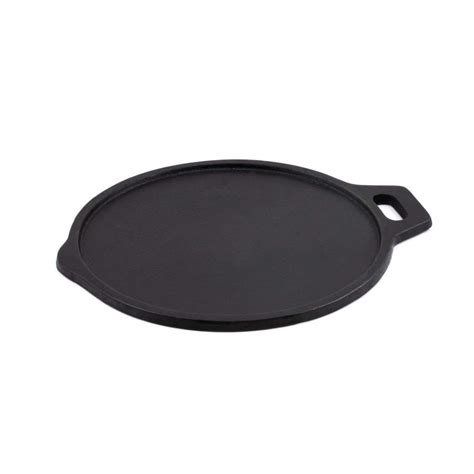 Pre Seasoned Dosa Tawa I 12 Inches Tawa I Seasoned Black Flat Bottom Tawa I Iron Cast Dosa