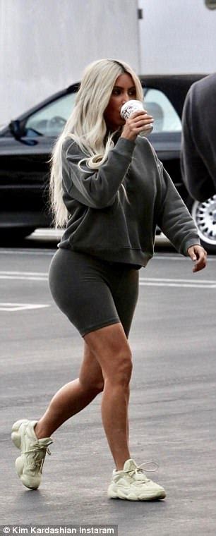 Kim Kardashian Shows Off Her Curves In Tiny Bikini Daily Mail Online