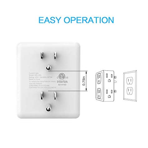 Reviews For Hicity Multi Plug Outlet With 6 Electrical Outlets Adapter