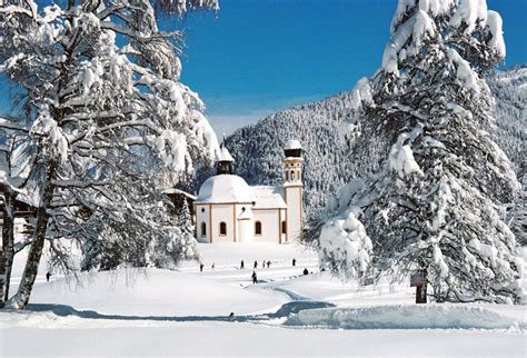 Seefeld in Tirol Winter Wonderland, Ski Holidays, Snowy Day, Felder, Alps, Austria, Skiing ...