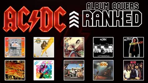 Ranking All The Ac Dc Bon Scott Era Album Covers Youtube