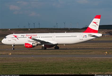 Oe Lbc Austrian Airlines Airbus A Photo By Gerhard Zant Id