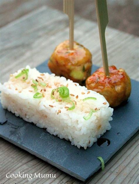 Tsukune Boulettes Japonaises Caram Lis Es Cooking Mumu Cuisine