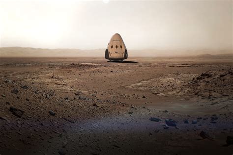 How Spacex Will Land On Mars Business Insider