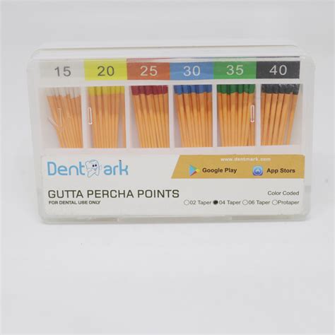 Buy Dental Gutta Percha Points 04 Taper Dental Equipment Online In