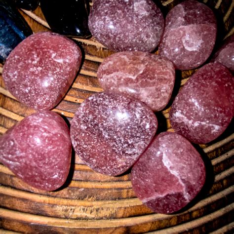 Strawberry Quartz Tumbled Each The Inspirational Studio