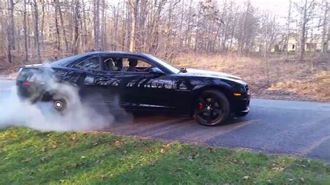 2011 Camaro SS Burnout I E Freedom Clouds YouTube