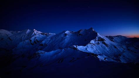 Snow Mountain Night Wallpapers - Top Free Snow Mountain Night Backgrounds - WallpaperAccess