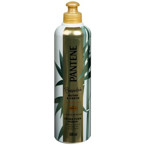 Crema Para Peinar Pantene Pro V Bambu Nutre Y Crece 300ml 926703