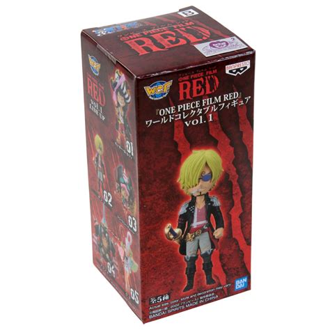 Banpresto One Piece Film Red World Collectable Figure Vol. 1 - 02 Sanji yellow