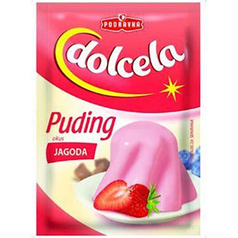 Podravka Pudding Mix Strawberry 40g