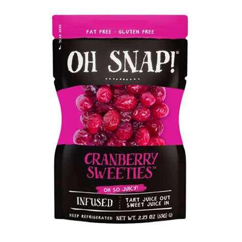 Amazon Oh Snap Cranberry Sweeties Cranberries Infused With A