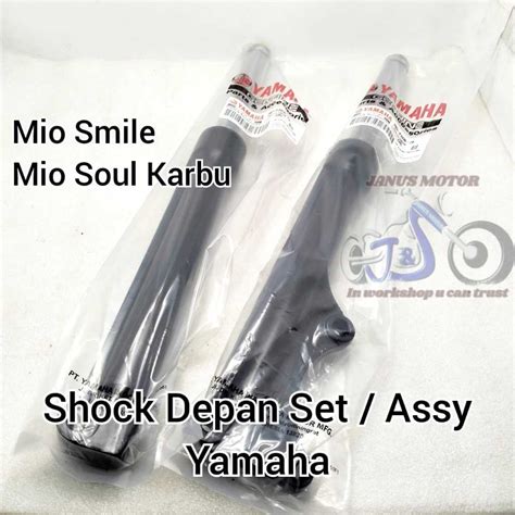 Jual Shock Depan Set Mio Smile Soul Karbu Kualitas Sangat Bagus Presisi