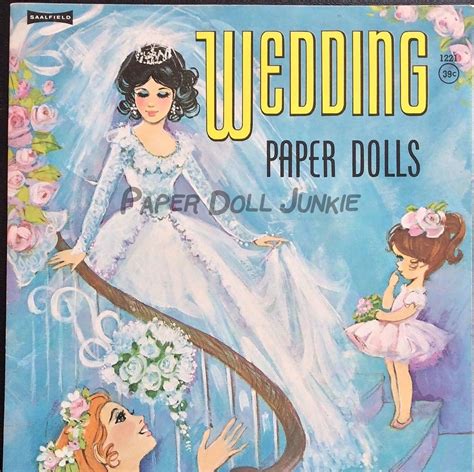 Vintage Wedding Paper Dolls Instant Download Printables - Etsy