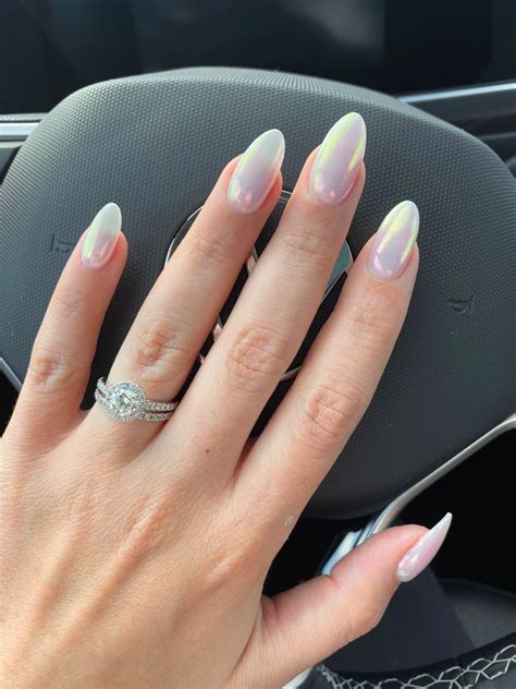 Hailey Bieber Glazed Donut Chrome Nails Artofit