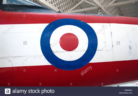 Raf Roundel At Imperial War Museum Duxford Stock Photo Alamy