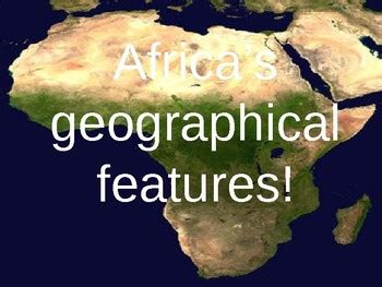 Africa Geography Unit By Michael Remshik Teachers Pay Teachers