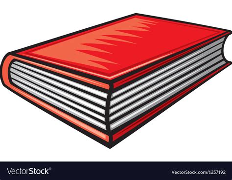 Book Royalty Free Vector Image Vectorstock