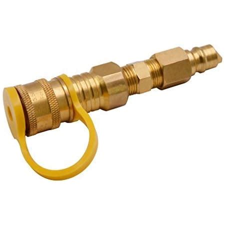 Amazon Aupoko Inch Natural Gas Quick Connect Fittings Brass