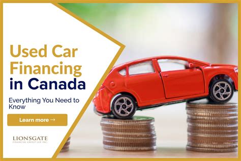 Used Car Financing in Canada - Lionsgate Financial Group