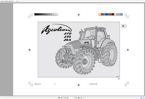 Deutz Fahr Agrotron Operator S Manual Fr Auto Repair