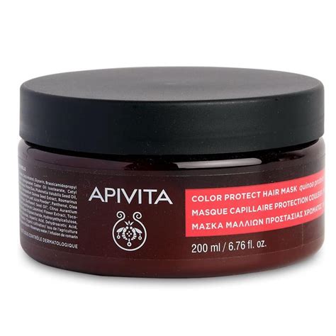 Apivita Mascarilla Capilar Selladora Del Color Con Quinoa Y Miel 200ml