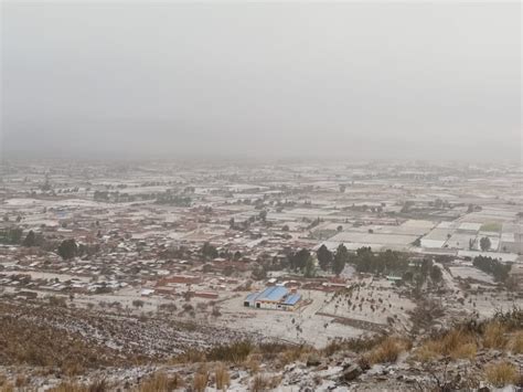 Granizada En Culpina Da A Los Cultivos De Hect Reas