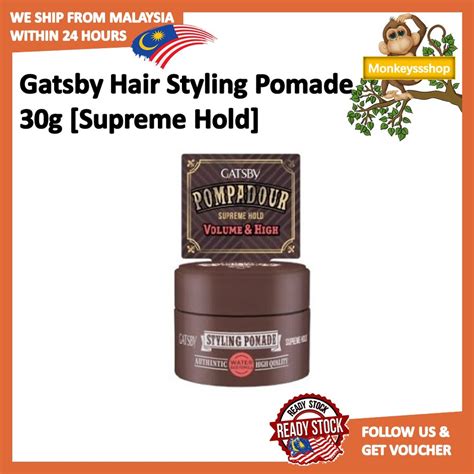 SUPER PROMO Gatsby Hair Styling Pomade Classy Urban Dry Supreme Hold