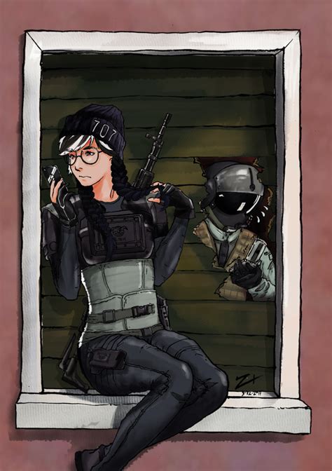 On Deviantart Rainbow Six Siege Anime Rainbow Six