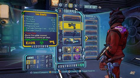 Borderlands The Pre Sequel Game Ui Database